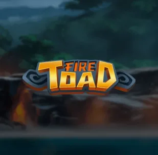 Logo image for Fire Toad Slot Logo