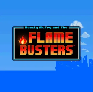 Logo image for Flame Busters Slot Logo