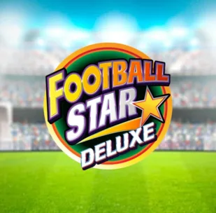 Logo image for Football Star Deluxe Slot Logo