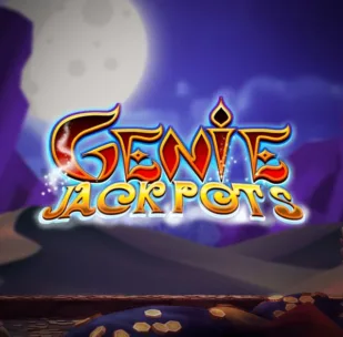 Logo image for Genie Jackpots Spilleautomat Logo