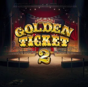 Logo image for Golden Ticket 2 Slot Logo