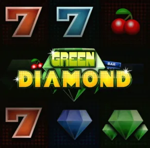 Logo image for Green Diamond Slot Logo