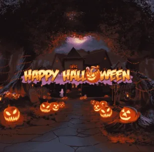 Logo image for Happy Halloween Slot Logo