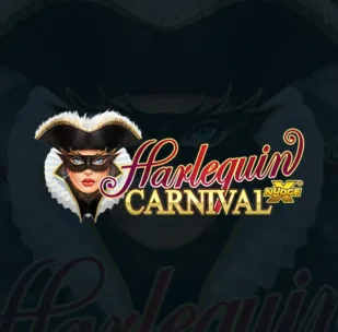 Logo image for Harlequin Carnival Slot Logo