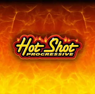 Logo image for Hot Shot Progressive Slot Logo