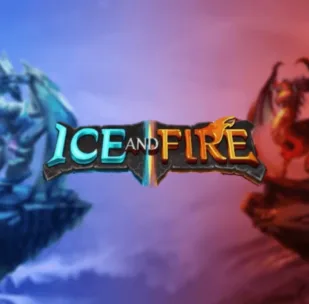 Logo image for Ice and Fire Slot Logo