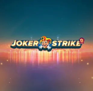 Logo image for Joker Strike Slot Logo