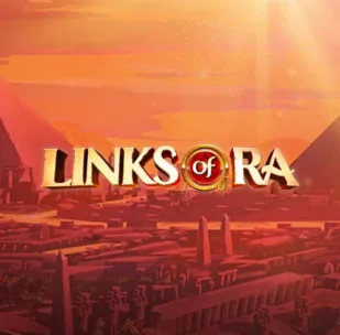 Logo image for Links Of Ra Slot Logo