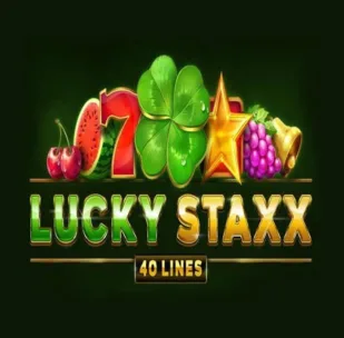 Logo image for Lucky Staxx 40 Lines Slot Logo