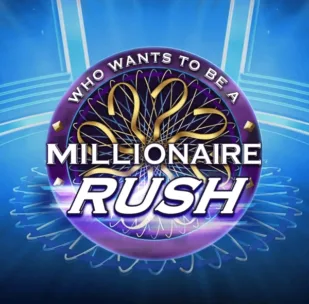 Logo image for Millionaire Rush Megaclusters Slot Slot Logo