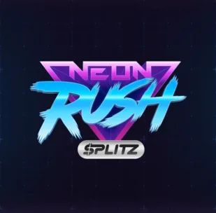 Logo image for Neon Rush Splitz Slot Logo