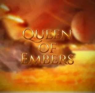 Logo image for Queen Of Embers Slot Logo