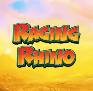 Logo image for Raging Rhino Slot Logo