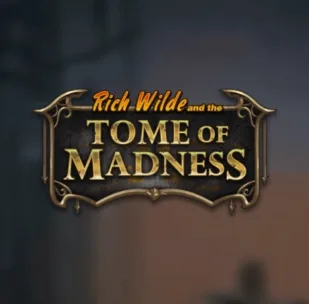 Logo image for Rich Wilde and the Tome of Madness Peliautomaatti Logo