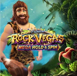 Logo image for Rock Vegas Slot Logo