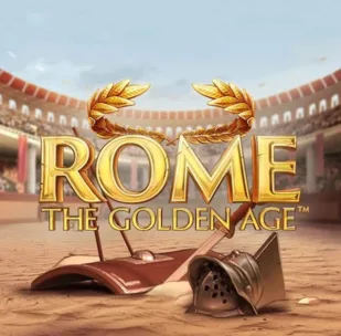 Logo image for Rome The Golden Age Slot Logo