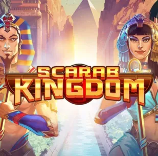 Logo image for Scarab Kingdom Slot Logo