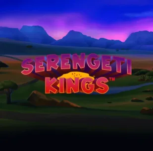 Logo image for Serengeti Kings Slot Logo