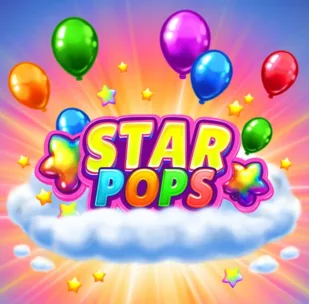 Logo image for Star Pops Slot Logo