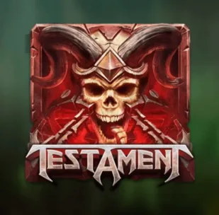 Logo image for Testament Slot Logo