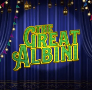 Logo image for The Great Albini Slot Logo