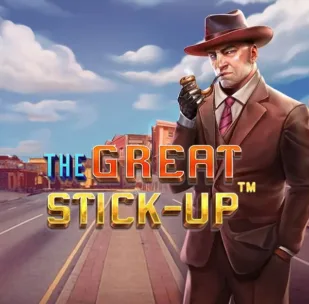 Logo image for The Great Stick Up Slot Logo