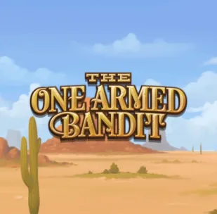 Logo image for The One Armed Bandit Slot Logo