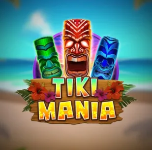 Logo image for Tiki Mania Slot Logo