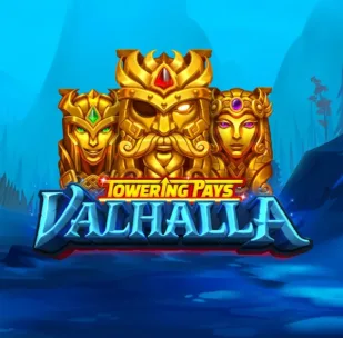 Logo image for Towering Pays Valhalla Slot Logo