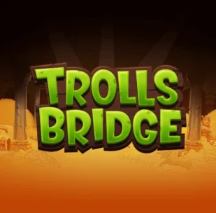 Logo image for Trolls Bridge Slot Logo