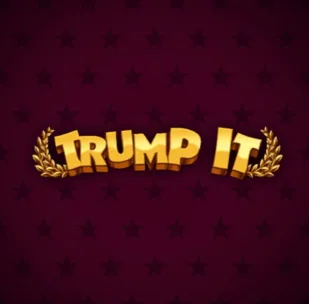 Logo image for Trump It Slot Logo