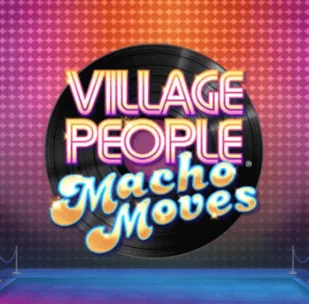 Logo image for Village People Macho Moves Peliautomaatti Logo