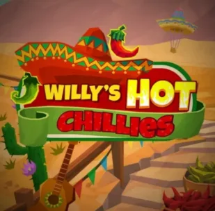 Logo image for Willy's Hot Chillies Slot Logo